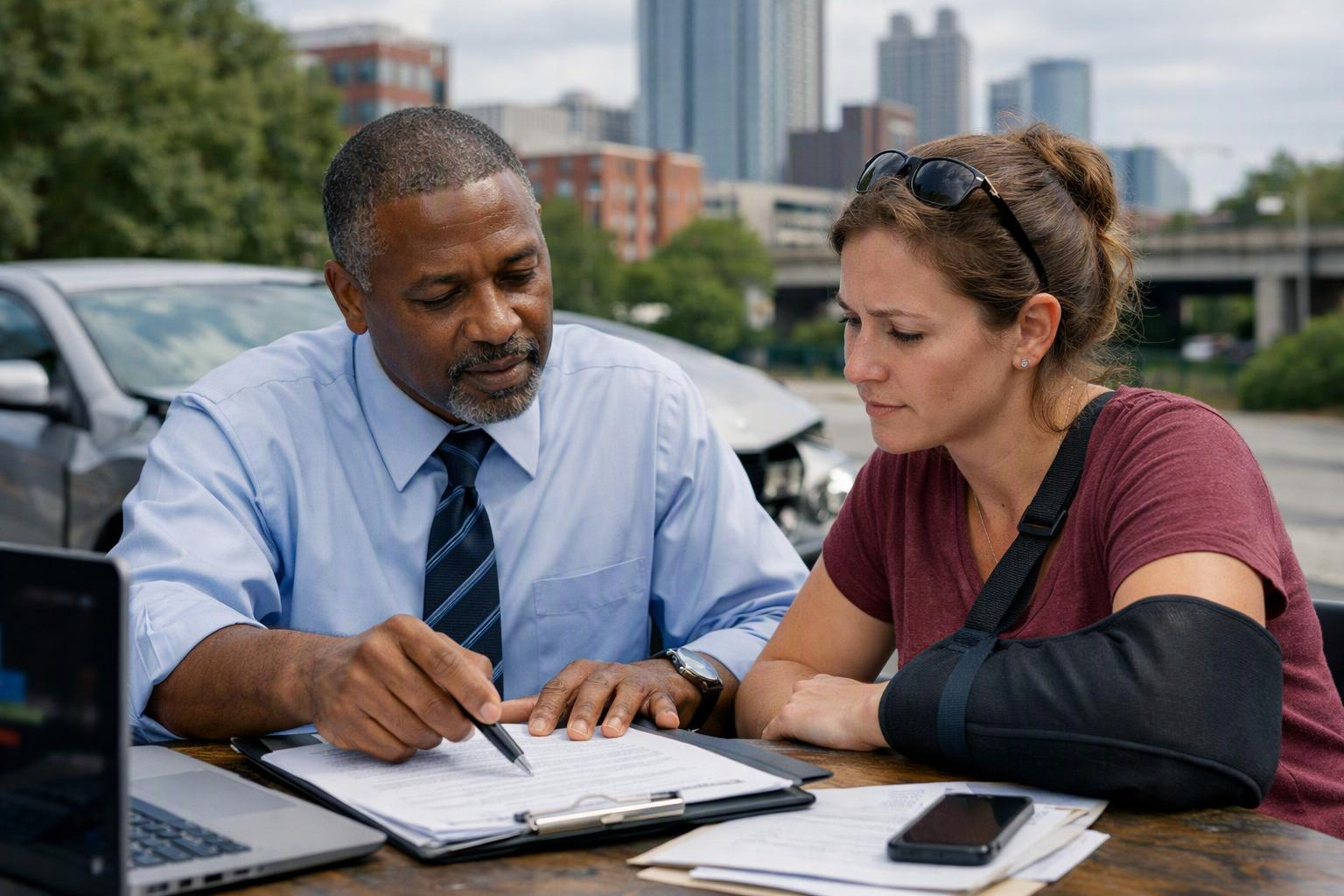 Georgia comparative negligence personal injury