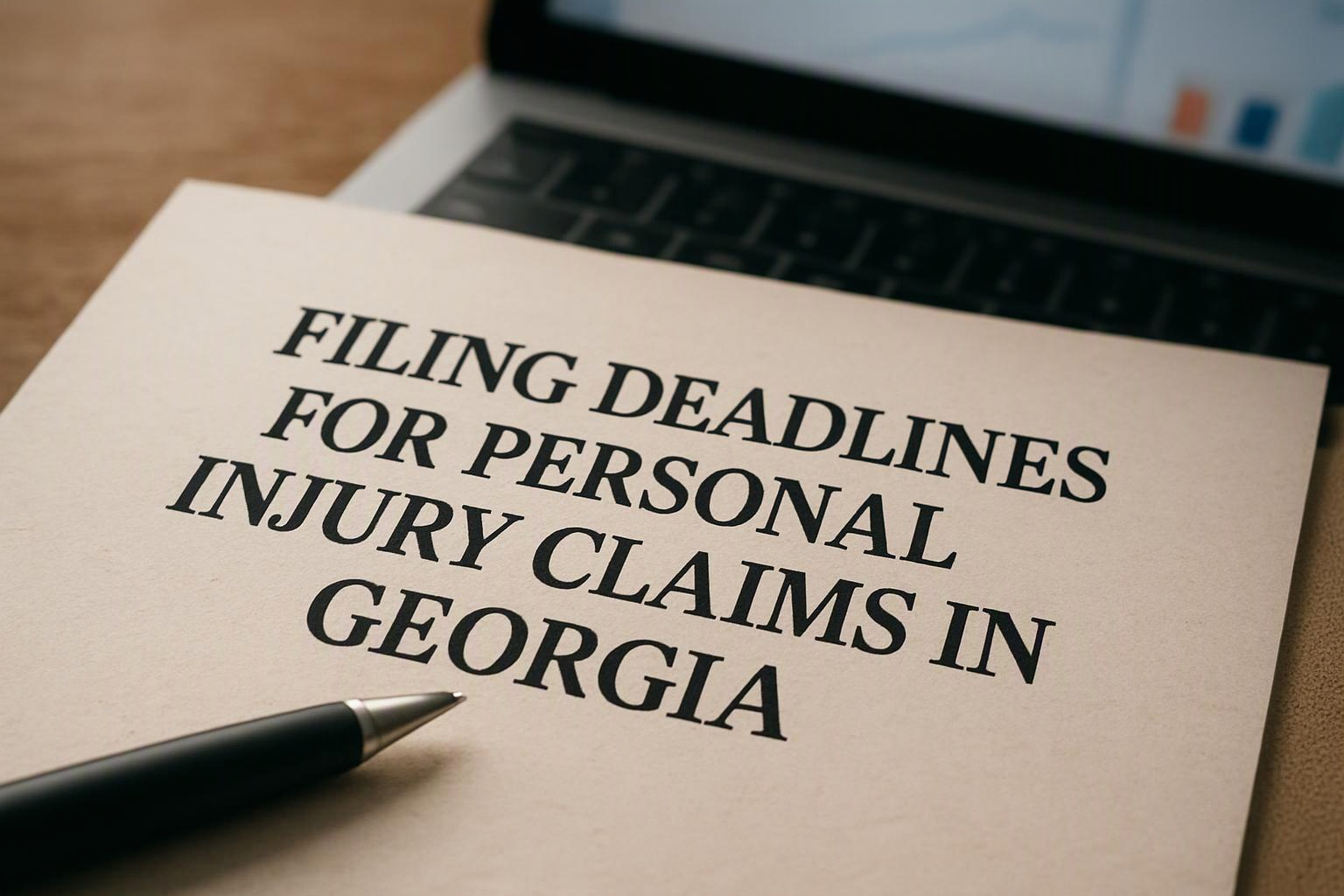 Georgia personal injury filing deadlines