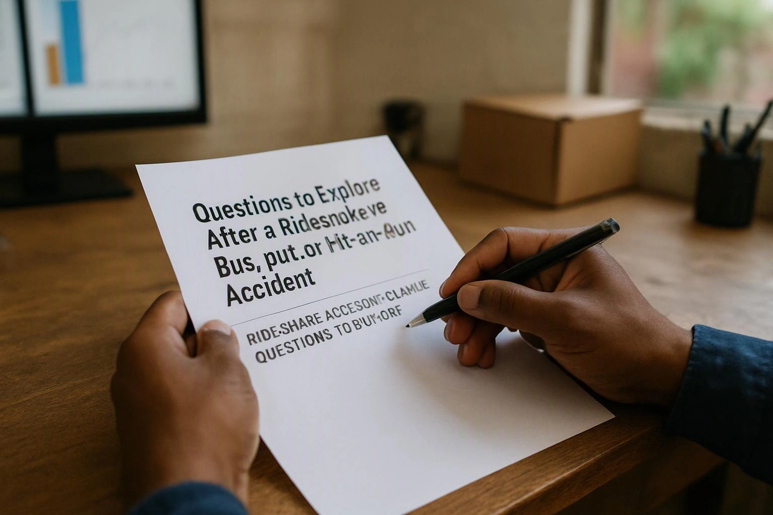 Questions to Explore After a Rideshare, Bus, DUI, or Hit-and-Run Accident