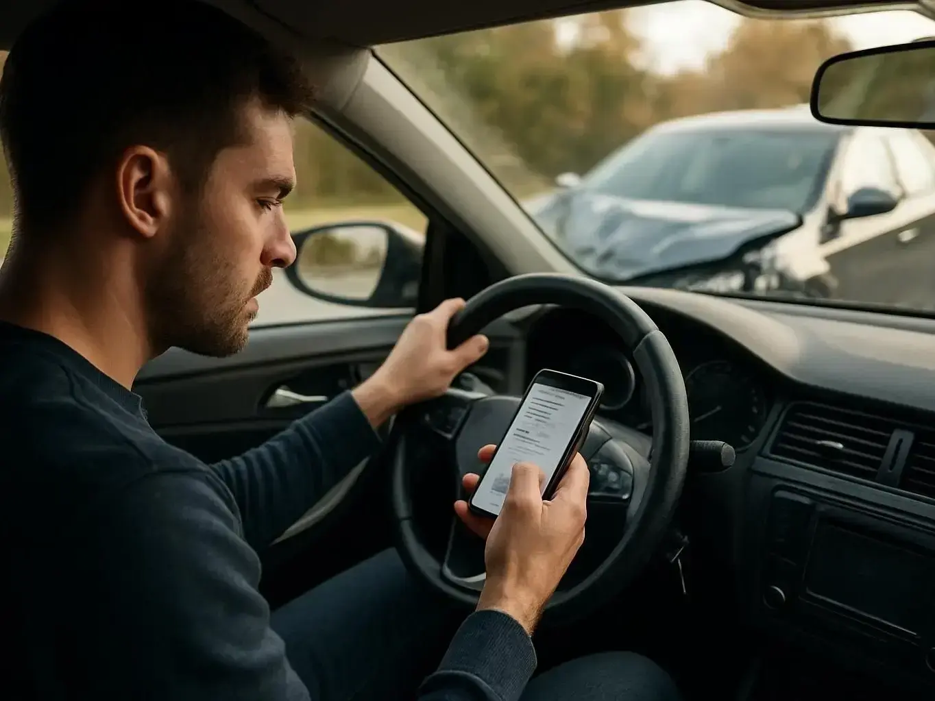 Truck accident attorney investigating commercial vehicle collision route near Stonecrest City Hall