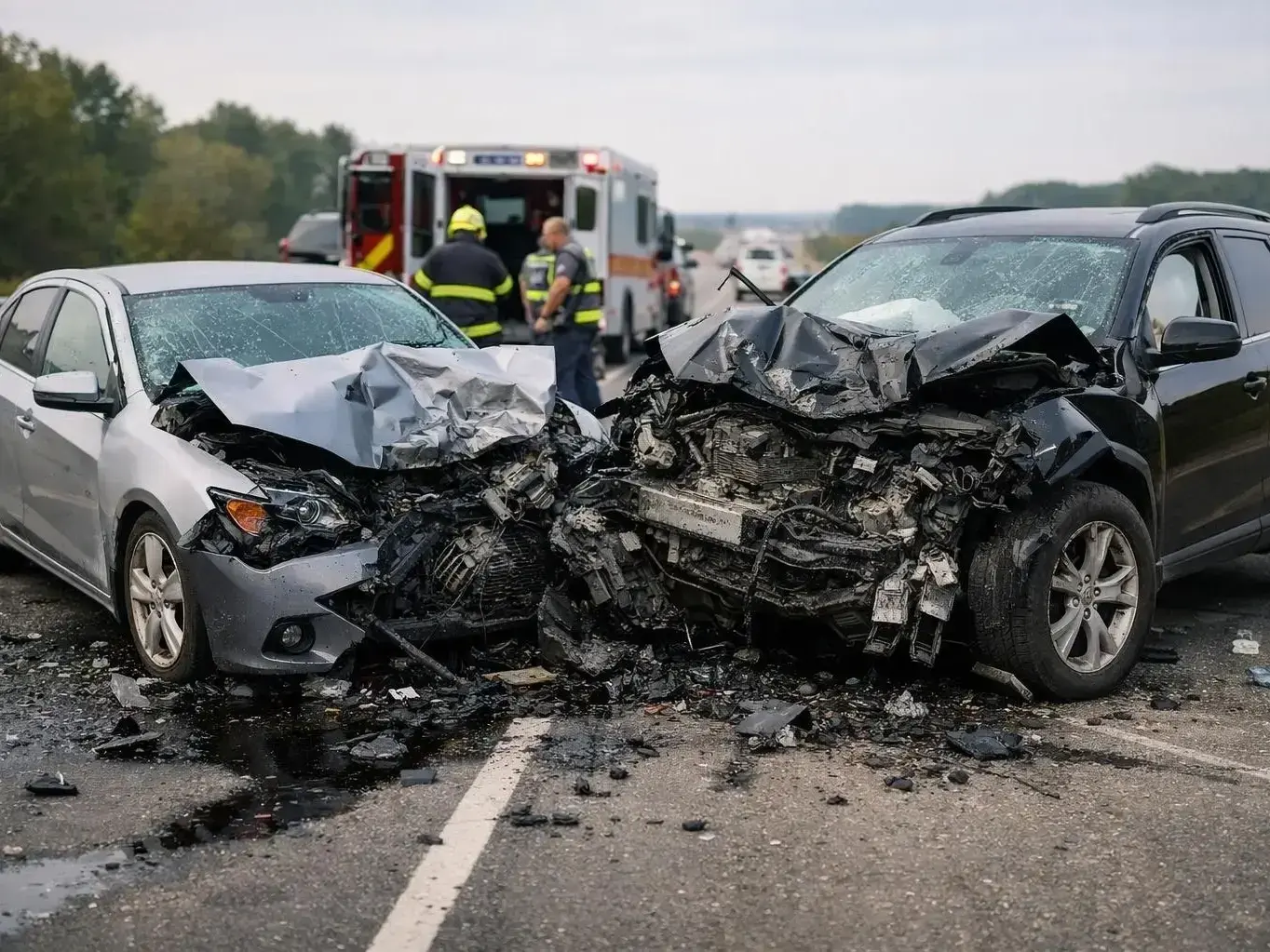 Smyrna Georgia car accident attorney reviewing rideshare crash evidence near The Battery Atlanta